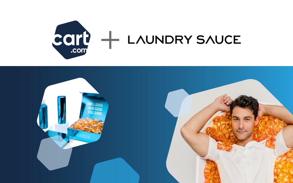 cart.com logo, laundry sauce logo and products cart.com logo, laundry sauce logo and products
