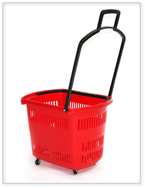 hand basquet wheel plastic